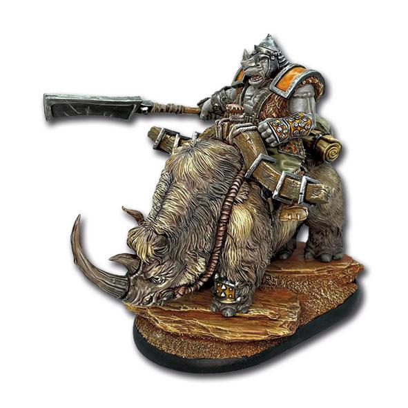 Koelod guerrier peints