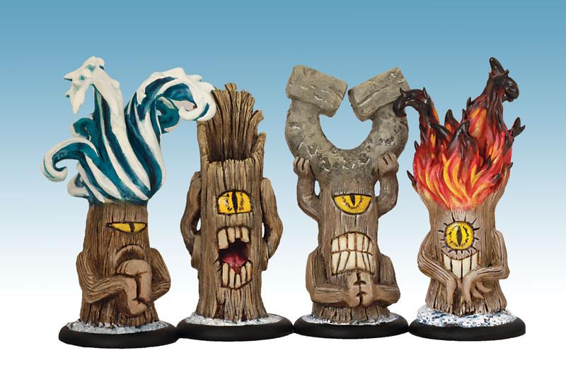 Totems x 4